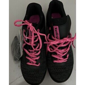 Tommaso Black and Pink Cycling Shoes Size 7